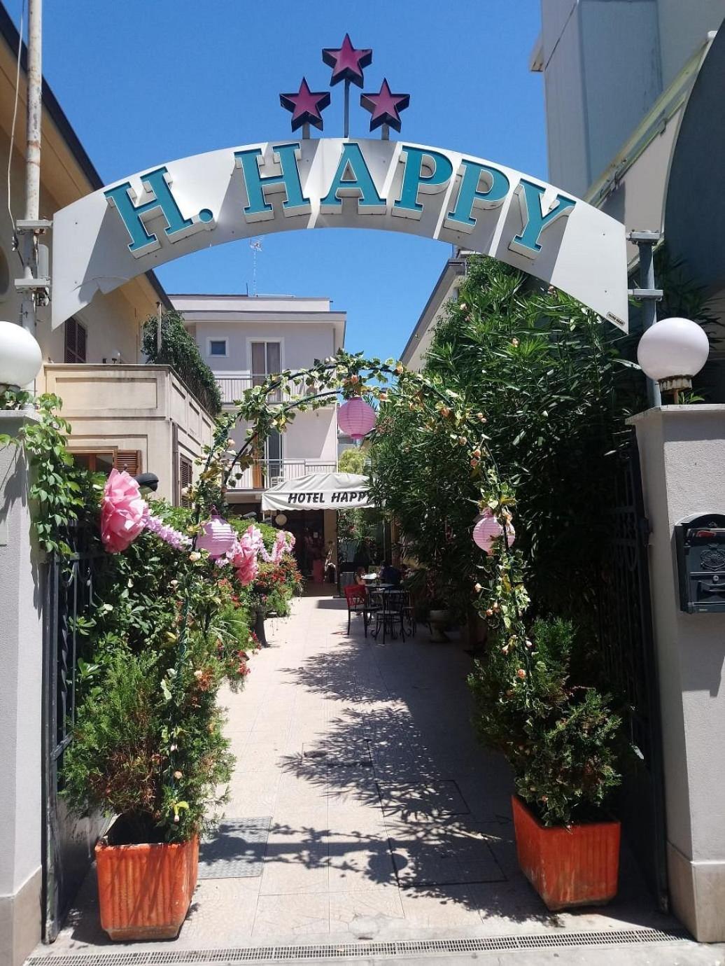 Hotel New Happy Rímini Exterior foto